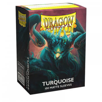 Dragon Shield Matte Turquoise | GrognardGamesBatavia