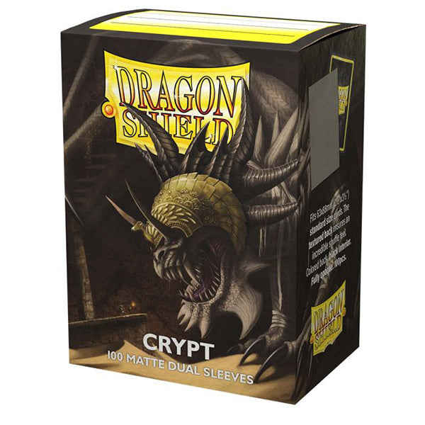 Dragon Shield Dual Matte Sleeves - Crypt | GrognardGamesBatavia