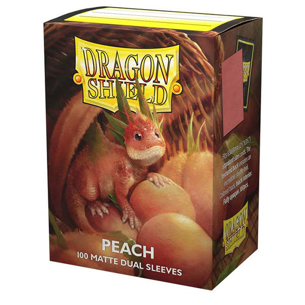 Dragon Shields Dual Matte Peach | GrognardGamesBatavia