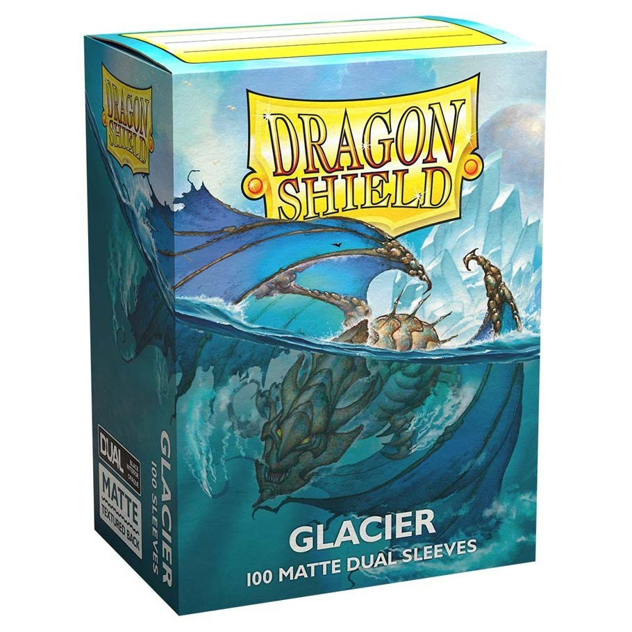 Dragon Shields Dual Matte Glacier | GrognardGamesBatavia