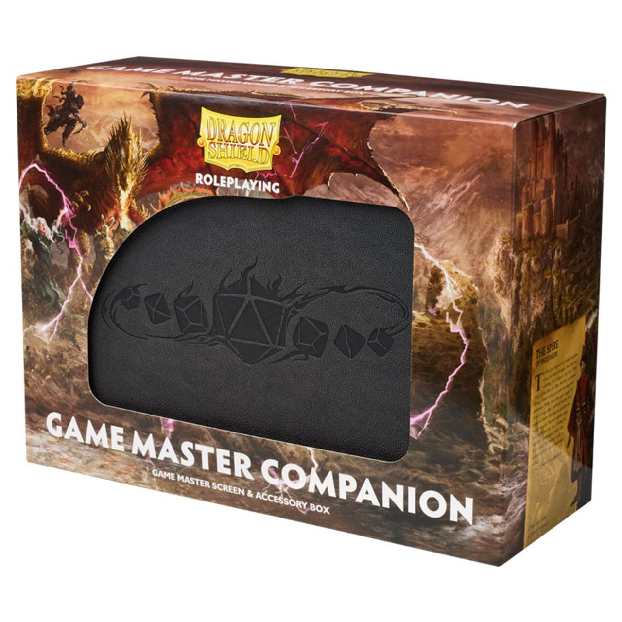Dragon Shield Roleplaying: Game Master Companion - Iron Grey | GrognardGamesBatavia