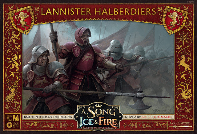 SIF202 A Song of Ice & Fire: Lannister Halberdiers | GrognardGamesBatavia