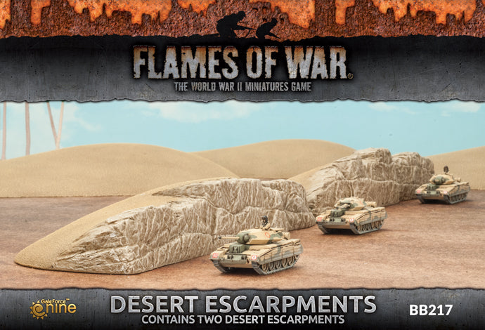 BB217 Desert Escarpments | GrognardGamesBatavia