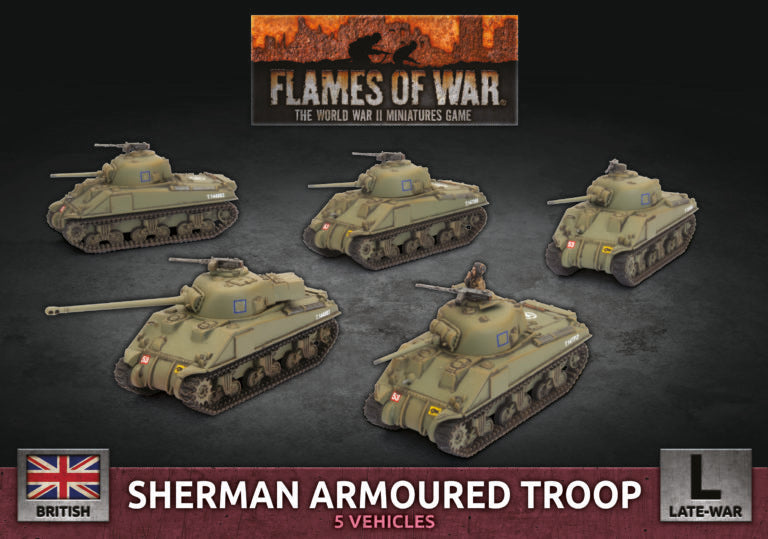 Sherman Armoured Troop | GrognardGamesBatavia