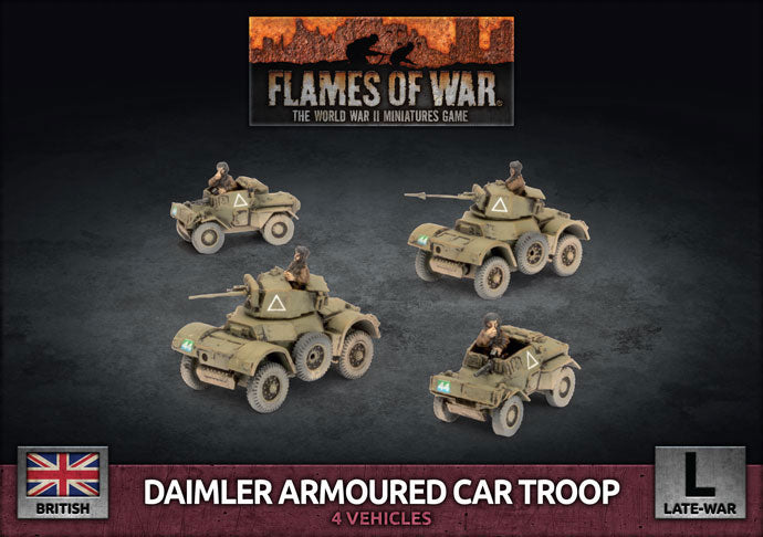 Daimler Armoured Car Troop | GrognardGamesBatavia