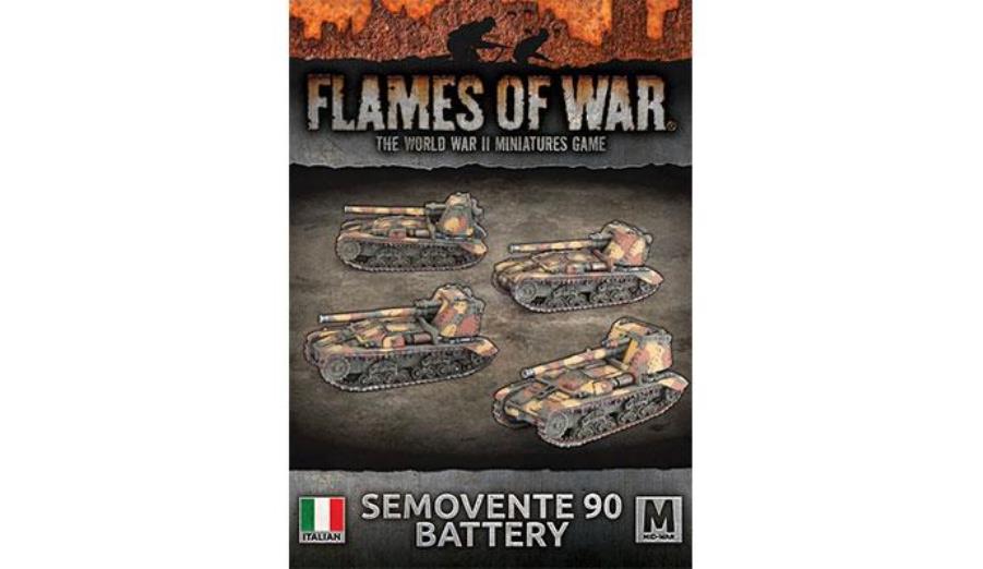Flames of War Italian Semovente 90 Battery | GrognardGamesBatavia