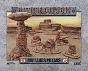 BB567 Badlands Pillars - Mars | GrognardGamesBatavia