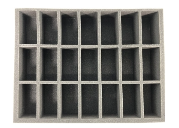 Battlefoam: 21 Generic Tall Model Foam Tray | GrognardGamesBatavia