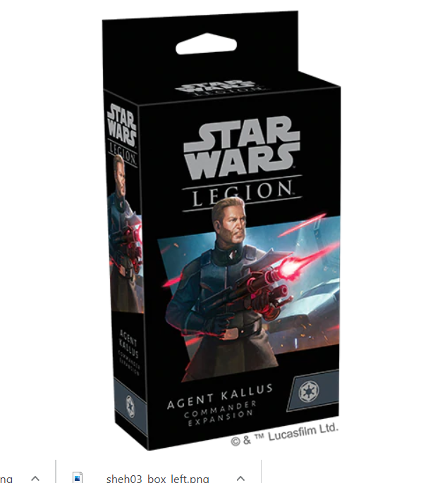 SWL80 Star Wars Legion: Agent Kallus Commander | GrognardGamesBatavia