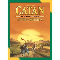 Catan (5th Edition): Expansion Cities & Knights 5-6 Player Extension | GrognardGamesBatavia