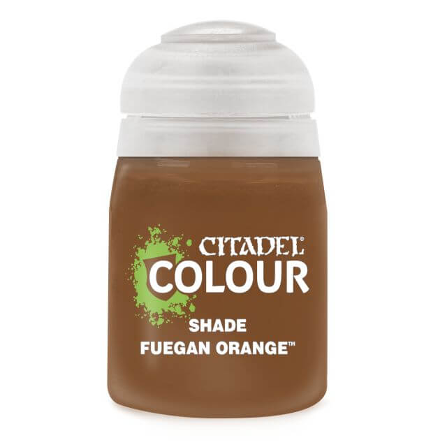 Citadel Colour Shade Fuegan Orange | GrognardGamesBatavia