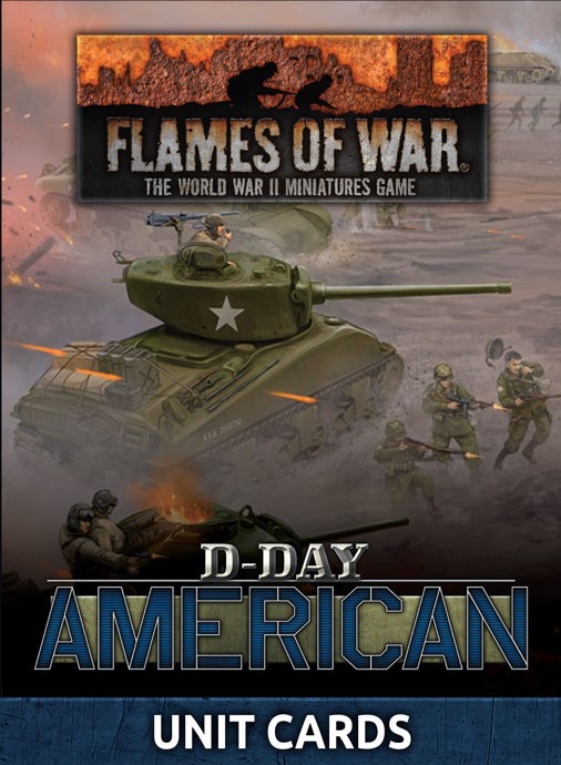 D-Day American Unit Cards | GrognardGamesBatavia