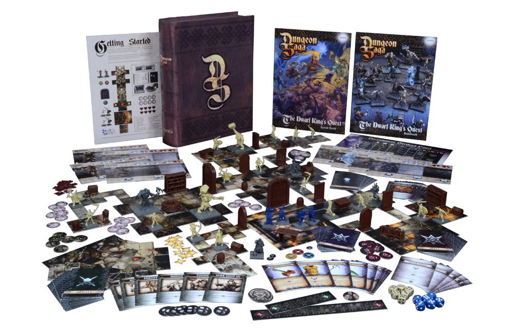 Dungeon Saga: The Dwarf King's Quest | GrognardGamesBatavia