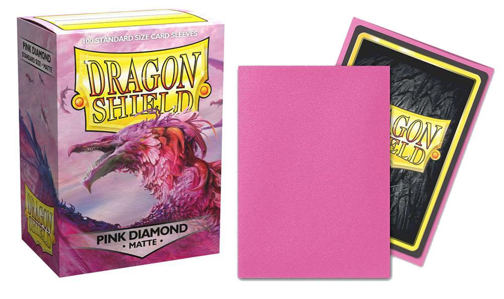 Dragon Shield Matte Pink Diamond | GrognardGamesBatavia