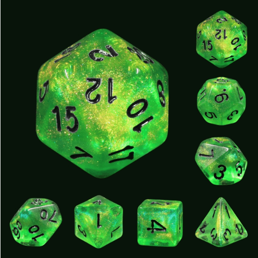 Foam Brain Games - Emerald City RPG Dice Set | GrognardGamesBatavia