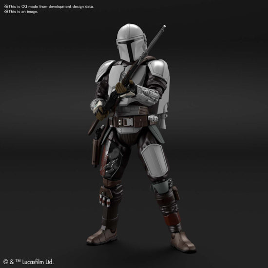 Star Wars Bandai Model Kit: 1/12 The Mandalorian (Beskar Armor) | GrognardGamesBatavia