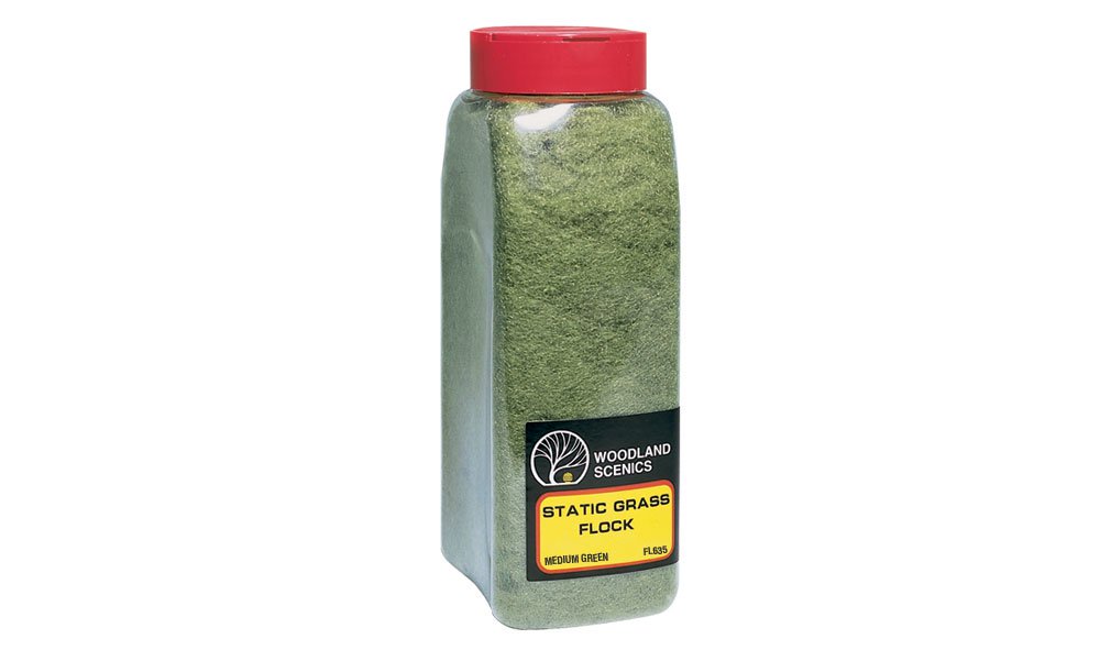 Static Grass Shaker Medium Green | GrognardGamesBatavia