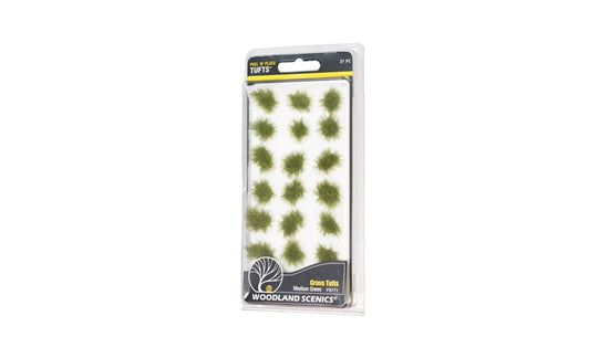 Woodland Scenics Medium Green Tufts | GrognardGamesBatavia