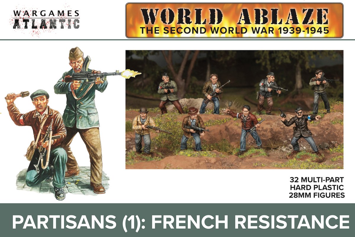 World Ablaze - Partisans (1): French Resistance | GrognardGamesBatavia