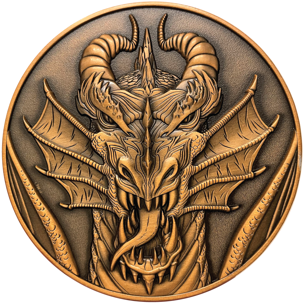 Goliath Coin - Chaotic Dragon | GrognardGamesBatavia