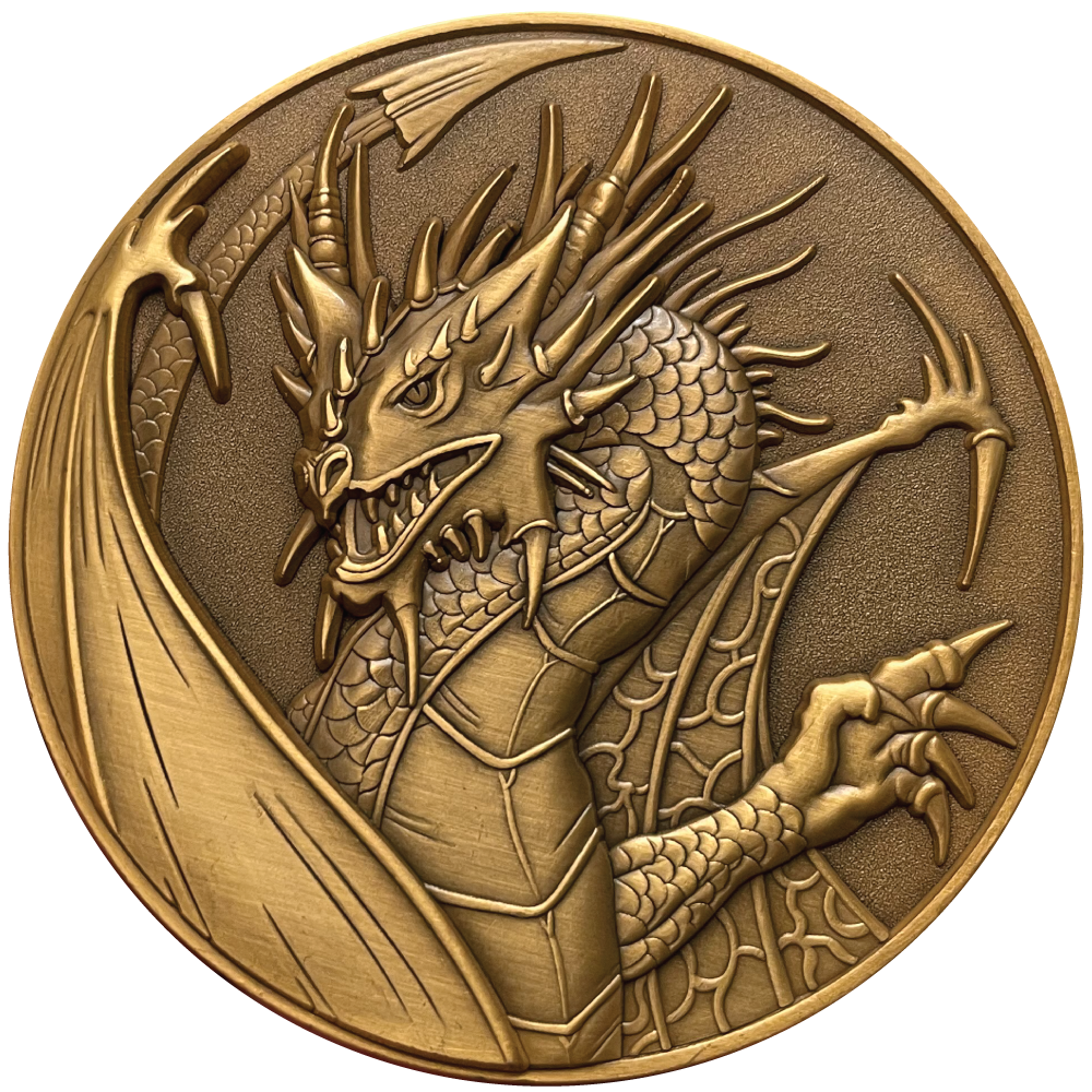 Goliath Coin - Dragon | GrognardGamesBatavia