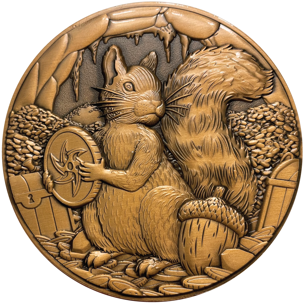 Goliath Coin - Squirrel | GrognardGamesBatavia