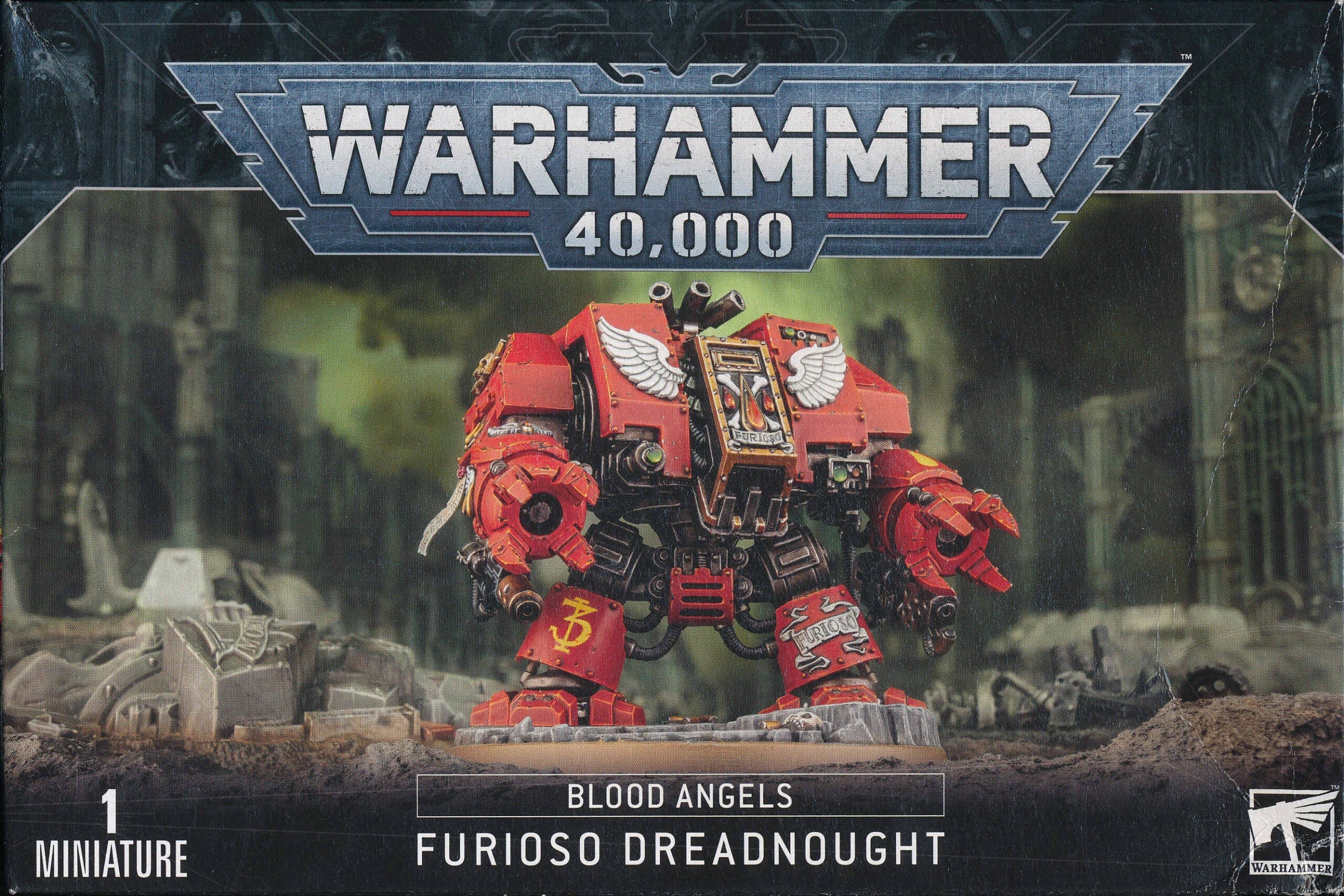 Blood Angels Furioso Dreadnought | GrognardGamesBatavia