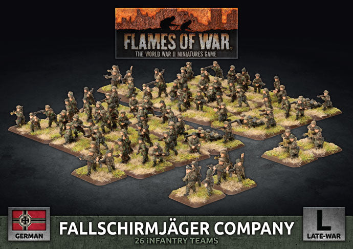 Fallschirmjager Company: Flames of War | GrognardGamesBatavia