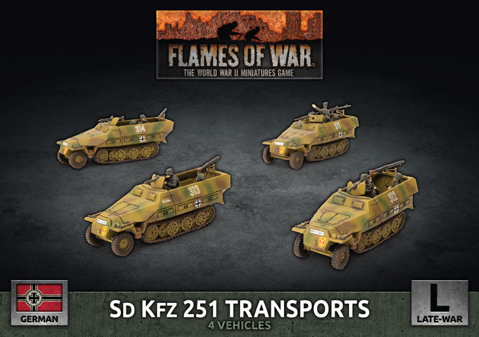 SD KFZ 251D Transports | GrognardGamesBatavia