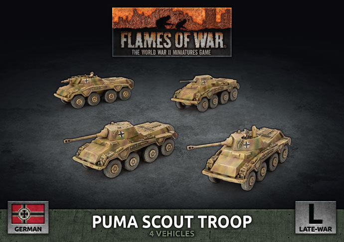 Puma Scout Troop: Flames of War | GrognardGamesBatavia