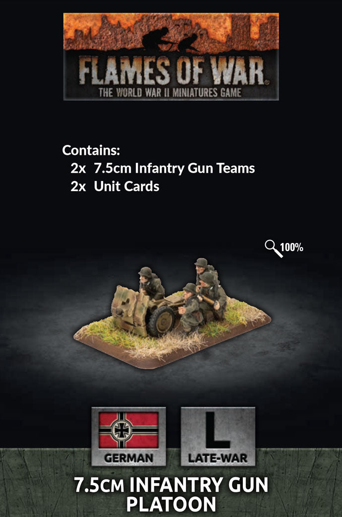7.5cm Infantry Gun Platoon | GrognardGamesBatavia