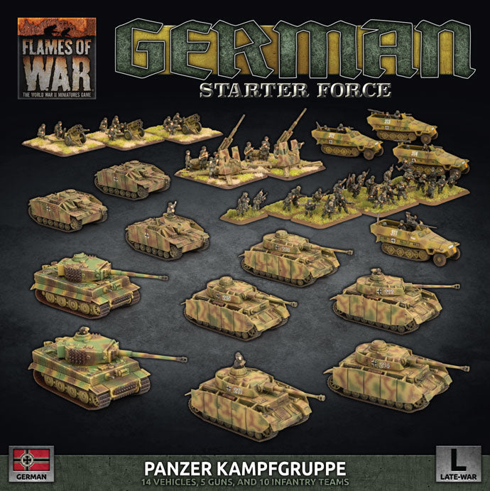 FLW-GEAB18 German Starter Force - Panzer Kampfgruppe | GrognardGamesBatavia