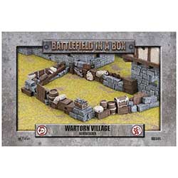 BB591 Wartorn Village - Barricades | GrognardGamesBatavia