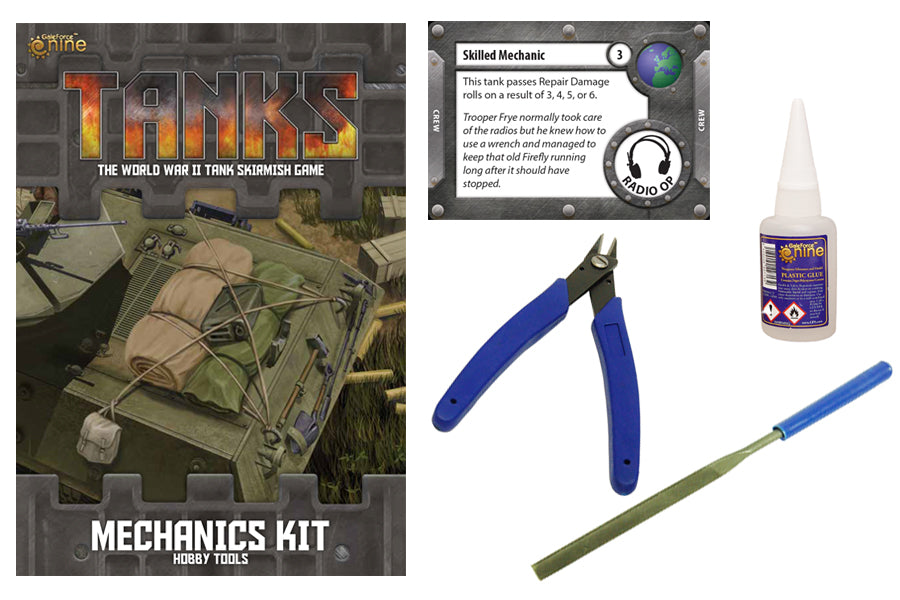 Tanks Mechanics Kit Hobby Tools | GrognardGamesBatavia