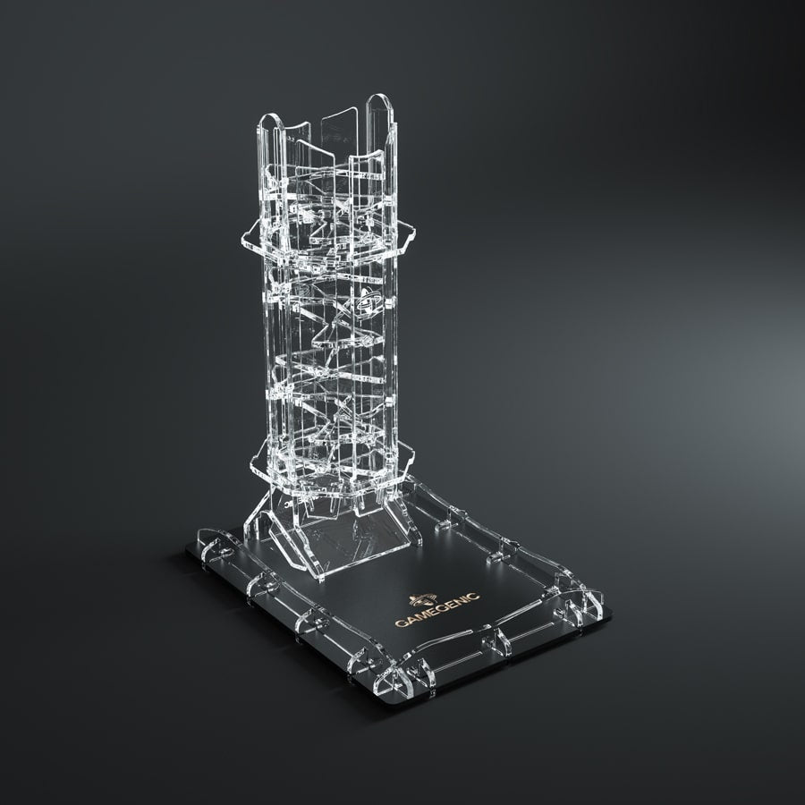 Gamegenic G60033 Crystal Twister Dice Tower | GrognardGamesBatavia