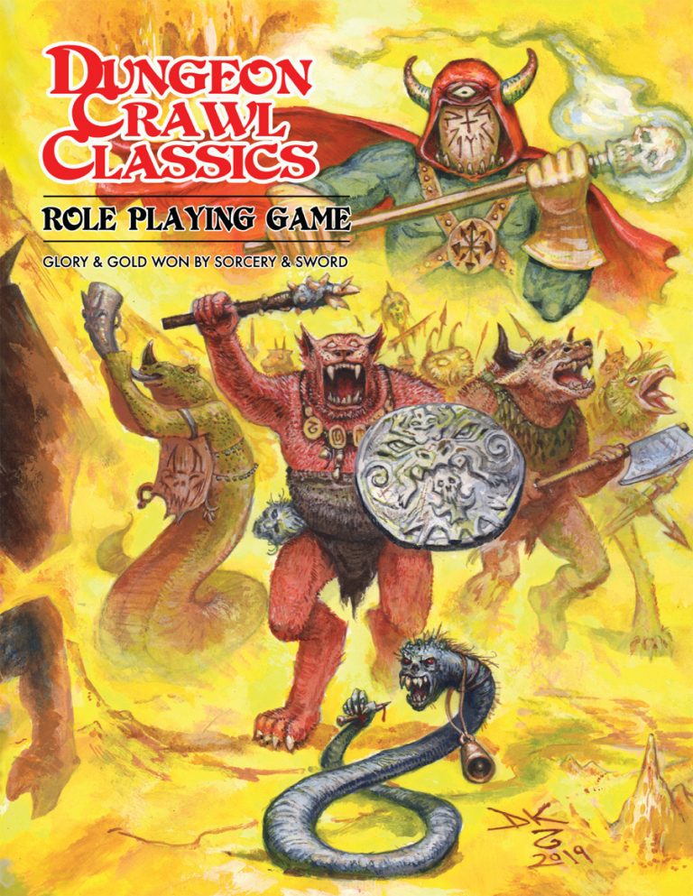 Dungeon Crawl Classics: Core Rulebook Softcover Beastman Edition | GrognardGamesBatavia