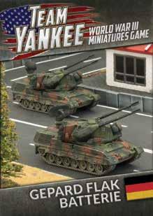 Team Yankee Gepard Flak Batterie | GrognardGamesBatavia