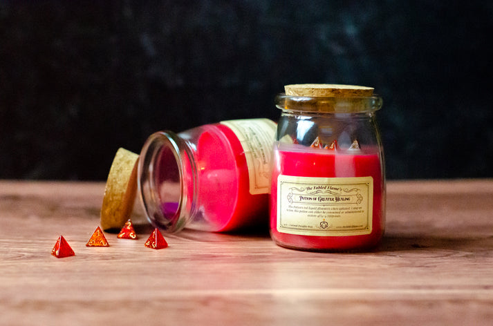 Potion of Greater Healing Candle | GrognardGamesBatavia