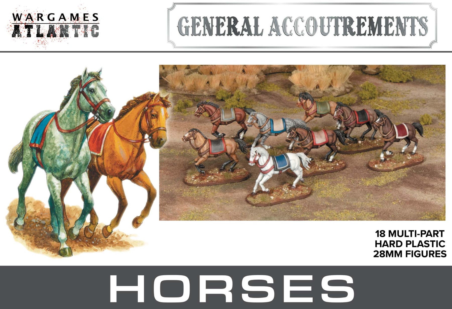 General Accoutrements Horses | GrognardGamesBatavia