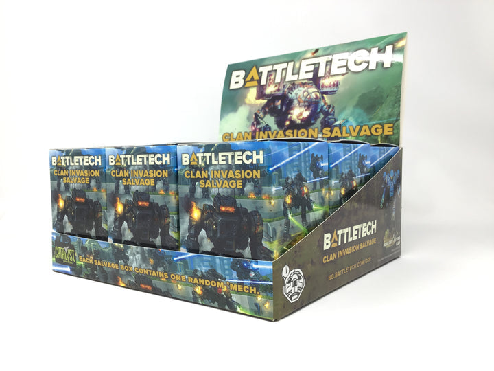 Battletech Clan Invasion Salvage Blind Box | GrognardGamesBatavia