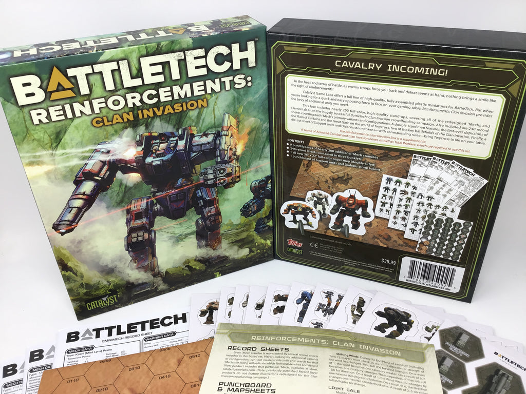 Battletech Reinforcements: Clan Invasion | GrognardGamesBatavia