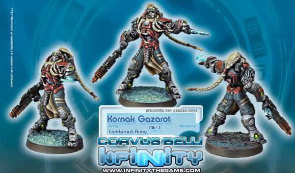 Kornak Gazarot, Superior Morat Warrior-Officer (MK12) | GrognardGamesBatavia