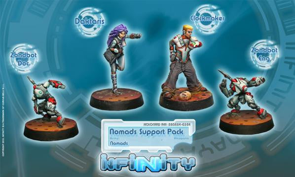 Infinity Nomads Support Pack | GrognardGamesBatavia