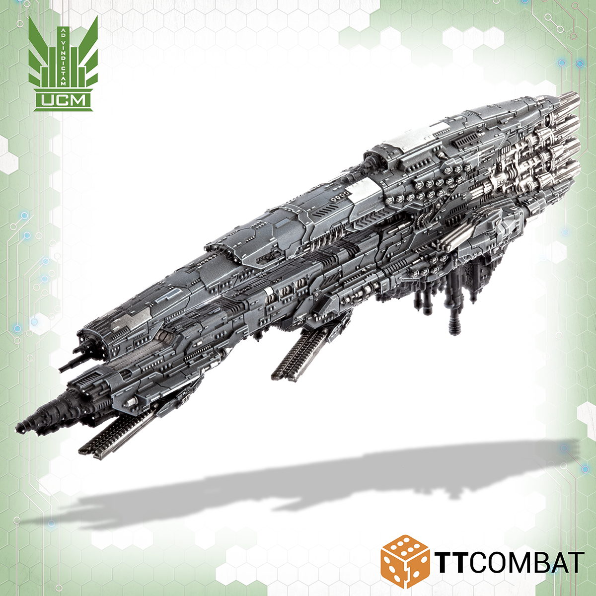 Dropfleet Commander: UCM Johannesburg/Perth Battlecruiser | GrognardGamesBatavia