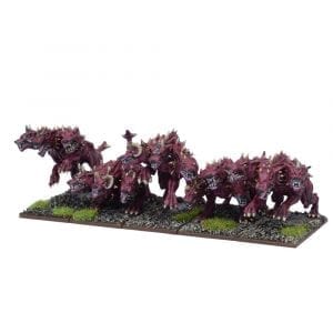 Kings of War: Forces of the Abyss Hellhounds | GrognardGamesBatavia