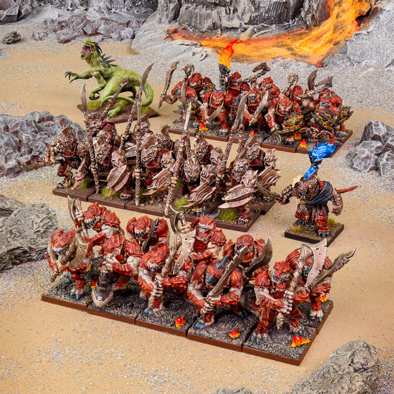 Kings of War Salamander Army | GrognardGamesBatavia