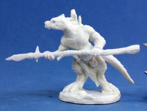 Bones 77154 Lizardman Spearman | GrognardGamesBatavia