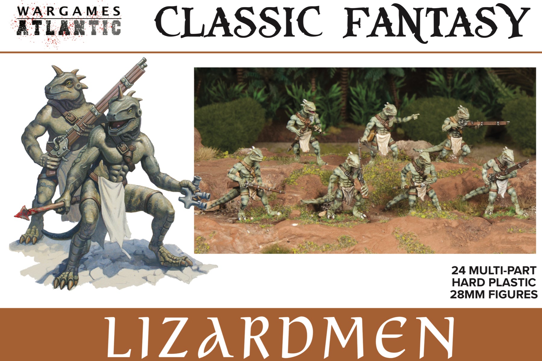 Classic Fantasy - Lizardmen | GrognardGamesBatavia