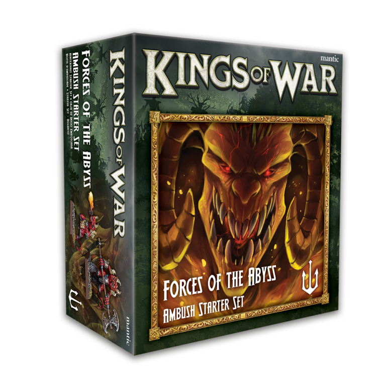 Kings of War Forces of the Abyss Ambush Starter Set | GrognardGamesBatavia