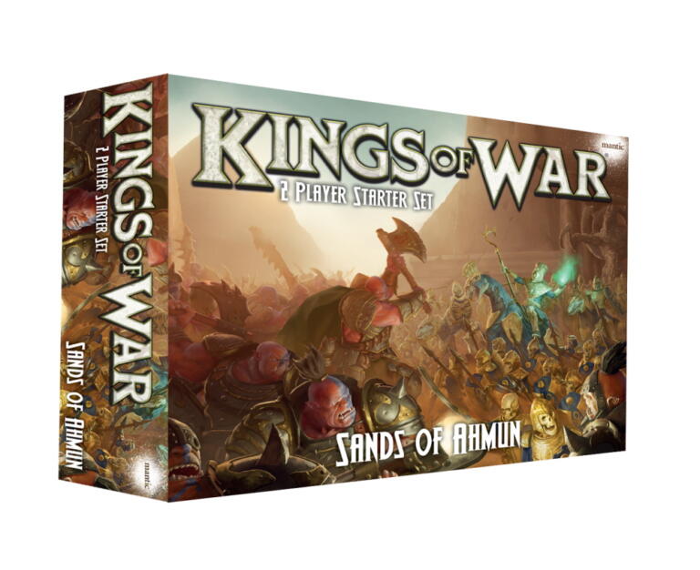 Kings of War Sands of Ahmun 2-player Starter Set | GrognardGamesBatavia